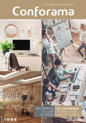 Catálogo CONFORAMA: Despachos y Oficinas 2024 [ESPAÑA]